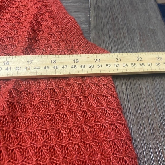 Maurices Sweater Vest, Women's Size Large, Burnt Orange - Picture 6 of 7
